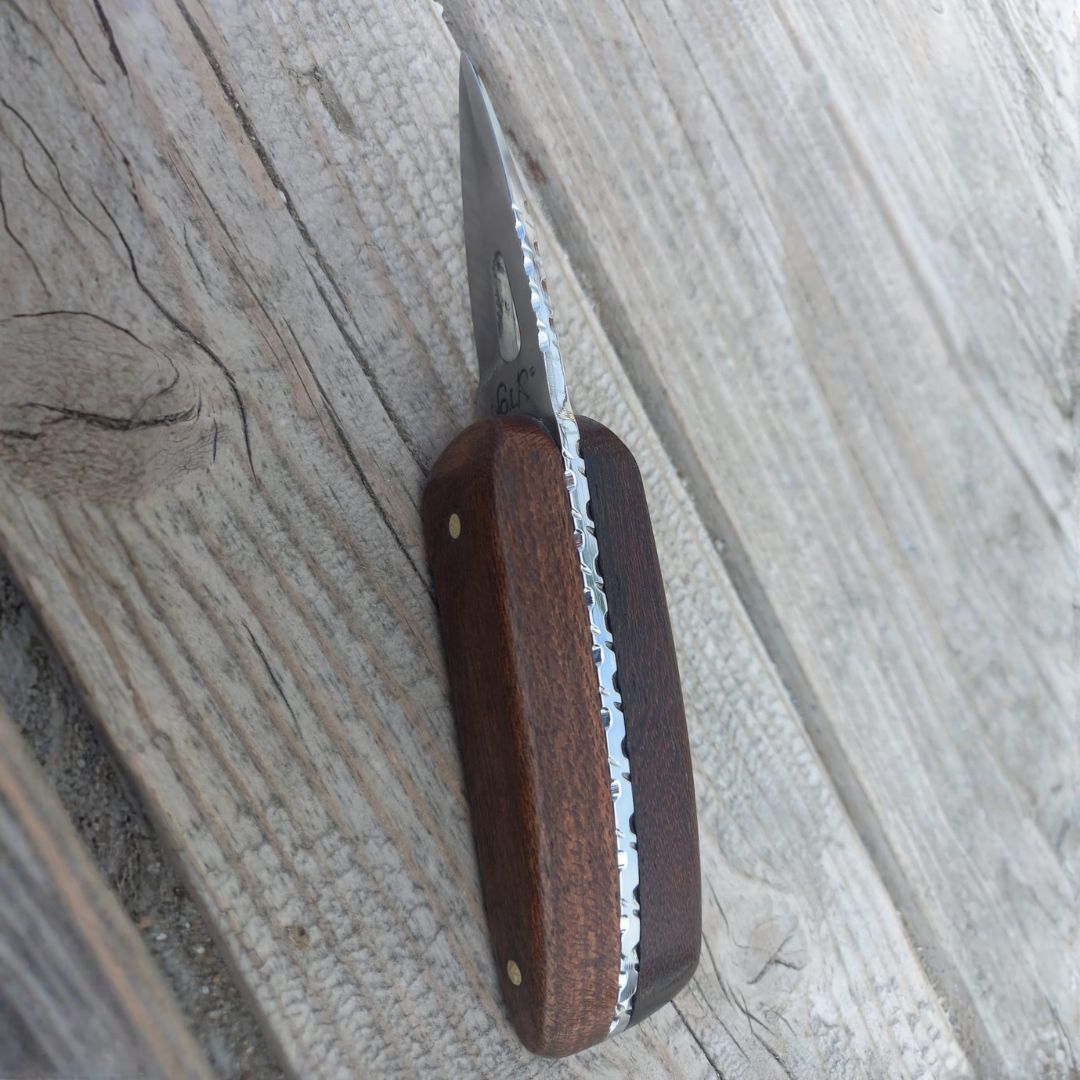 Couteau à huîtres manche en bois