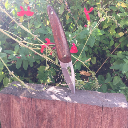 Couteau à huîtres manche en bois