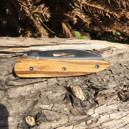 Grand modèle avec manche en bois