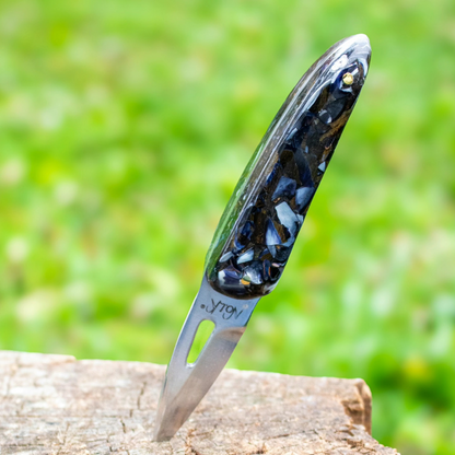 Couteau à huîtres avec manche en résine