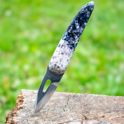 Couteau à huîtres avec manche en résine